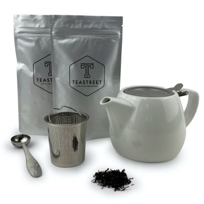 geestelijke gevoeligheid Steil Tea & T-pot gift - theepot met biologische losse thee cadeauset | Teastreet